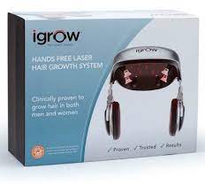 Igrow Hair Growth System Capacete Laser Para Calvicie C Nf Mixx Tudo