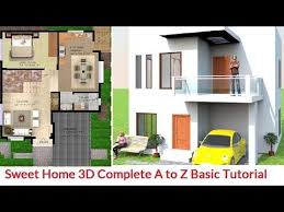 How To Complete A Modern House Project In Sweet Home 3d A To Z Tutorial Part 3 Youtube Home Projects Modern House Sweet Home