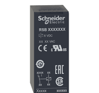 interface plug-in relay, Harmony electromechanical relays, 8A, 2CO, 120V AC