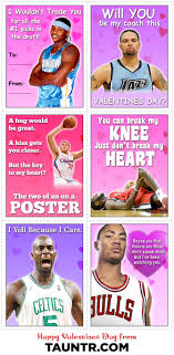 On the back of the basketball valentine cards are to and from lines for your child to complete. Best Nba Valentine S Day Cards Ever Ballislife Com