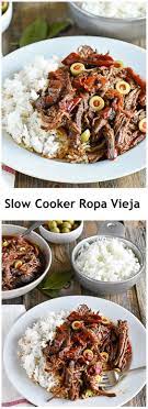 Slow Cooker Ropa Vieja Recipe Slow Cooked Meals Recipes Food