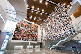 The $68.5 million college football hall of fame was one of many buildings in atlanta vandalized and looted during friday night riots across the country. Three Must See Features Of The College Football Hall Of Fame Tvsdesign Architecture Design