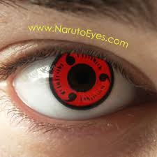 Fully Activated Uchiha Contacts Naruto Eyes One pair of lenses item: fully activated uchiha contacts