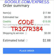 Save 15 On Your First Google Express Order Promo Code Tr3c7r384 Shop At Costco Target Ulta Walgreens Payless Shoes Etc