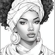 Amazon.com: Black Women Fashion Coloring Book: 40 Beautiful African  American Queens with Gorgeous Hairstyles and Stunning Outfits:  9798854865098: Kinsman, Jade: Books