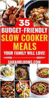 35 Easy Slow Cooker Recipes For Incredible Effortless Meals Meals Crockpot Recipes Easy Slow Cooker Recipes