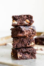 Oil Free Vegan Banana Brownies Recipe In 2020 Fudgy Cocoa Brownies Brownie Recipe With Cocoa Cocoa Brownies