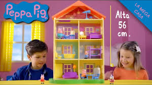 Un día con mamá pig. Giochi Preziosi Peppa Pig La Mega Casa Parlante Youtube