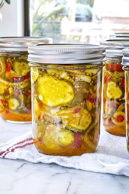 Zesty Bread and Butter Pickles