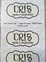 CRIS REGALOS Y COMPLEMENTOS