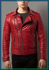 Black And Red Leather Motorcycle Jacket Lambskin Leather Jacket Genuine Mens Stylish Biker Motorcycle Red Slim Fit X21 Westernoutfit Mo Jackets Men Fashion Leather Jacket Men Red Leather Jacket Men