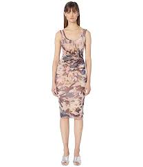 Fuzzi Camo Fitted Dress Zappos Com