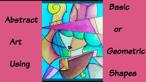 Maybe you would like to learn more about one of these? Abstract Art Using Basic Or Geometric Shapes Hexa Oil Pastels Mylovelycreations Harini Youtube