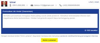 Juga riwayat organisasi yang pernah diikuti yang relevan dengan posisi pekerjaan yang akan dilamar. Cara Mempromosikan Diri Dan Mengisi Profil Di Jobstreet Umardanny Com