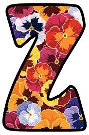 Buchstabe Letter Z Disney Alphabet Flower Letters Lettering Alphabet