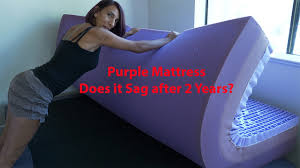 Does My Purple Mattress Sag After 2 Years Youtube