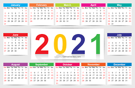 Bank holidays vary as per the specific state and they are not observed in all the states. Free Download Calendar 2021