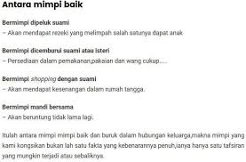 Check spelling or type a new query. Inilah Tanda Tanda Awal Suami Curang Bermula Dari Mimpi Ramai Isteri Tidak Sedar Ni New Info