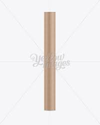 Download Extra Long Kraft Paper Tube W A Paper Label Front View In Tube Mockups On Yellow Images Object Mockups Design Mockup Free Psd Template Free Mockup Free Psd