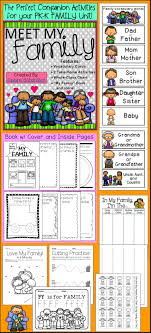 Looking For Activities That Will Make Your Family Unit Really Sparkle You Ve Found Them I Created This Unit Because I Family Units Activities Word Families