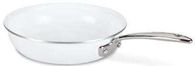 Lagostina Q55002 Bianca Ceramic Nonstick Stainless Steel 5ply Induction Bonded Base Skillet Fry Pan Cookware 8inch White C Lagostina Frying Pan Stir Fry Pan