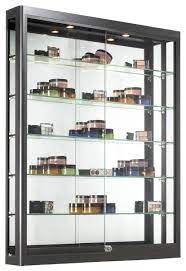 Maybe you would like to learn more about one of these? 3x4 Wall Mounted Display Case W Slider Doors Mirror Back Locking Black Wall Mounted Display Case Glass Cabinet Doors Glass Shelves
