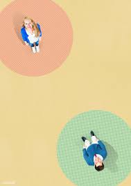 Couple With A 6 Feet Social Distancing Background Free Image By Rawpixel Com Hwangmangjoo Conceptual Illustration Couples Images Social