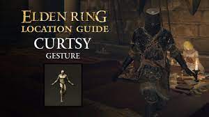 Elden Ring - Curtsy Gesture Location | Roundtable Hold - YouTube
