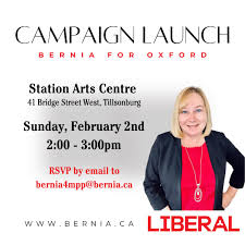 Over the next couple weeks we're going to hear lots about our provincial  level members of parliament election as Premier Ford has called a snap  election for February 27 2025. In Oxford