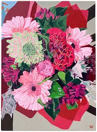 Birthday cards and flowers don't fit for you, dear. Happy Birthday Flowers Painting By Vicky Wills Saatchi Art