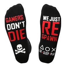 Gamer Novelty Gifts I Do Not Disturb Socks I Funny Birthday Gifts I Weird Gamers Socks Red Respawn Buy Online In Bahamas At Bahamas Desertcart Com Productid 92025566