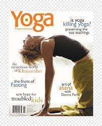 Maybe you would like to learn more about one of these? Yoga Magazine International Yoga Physical Fitness Advertising Balance Png Pngwing