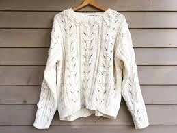 In three fun designs they'll love. Sale M L Cotton Popcorn Sweater White Pompom Pom Pom Cabled Etsy Sweaters White Sweaters Cotton Sweater