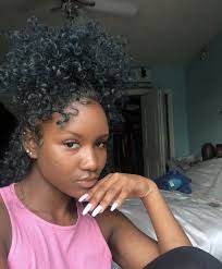 Pin By Adrianna Davis On Natural Hair Natural Hair Styles Dyed Natural Hair Curly Hair Styles