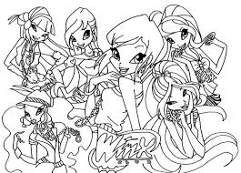 Winx Club Coloring Page Printable Cartoon Coloring Pages Super Coloring Pages Coloring Pages