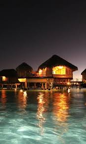 Maldives desktop wallpapers, hd backgrounds. Ocean Night Maldives Wallpapers Desktop Background