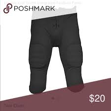 Youth Football Pants New Pads Included In Pants Bottoms