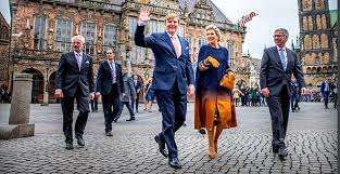 De mol probeert alles te saboteren. Koningspaar Op Werkbezoek In Bremen