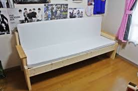 カラーボックス等で手作りベッド 世界のアイデア集 diyer s 省スペース ソファベッド 手作りベッド ベッド カラーボックス ソファー