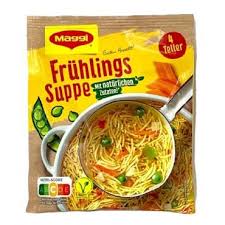 Curry recipes soup recipes cake recipes maggi soup badam milk recipe butterscotch ice cream kaju katli how to make eggs breakfast. Maggi Spring Soup Fruehlings Suppe Mix 2 5 Oz Germanfoods Org