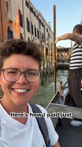 A gondola ride in Venice is typically €80. However if like me you’re  visiting Venice