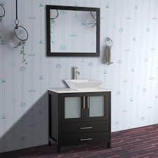 Complement your small bathroom with the compact design of this indigo home narrow depth bathroom vanity set. Bathroom Sink Vanities Accessories Narrow Depth Vanities With Sliding Barn Door And White Sink Grey Storage Vanity Cabinet Kksafe Bathroom Vanity 30 X 18 X 34 Inch Single Vanity Sink Combo