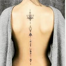 50 Meaningful Fashion Tattoos Become The Trend Page 46 Of 52 Lower Back Tattoos 2017 C Spine Tattoos For Women Ribbon Tattoos Symbolic Tattoos