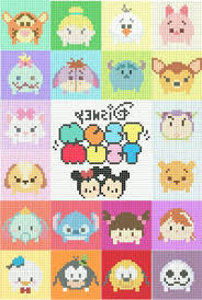 Perler Bead Pattern Tsum Tsum Bead Pattern Perler Tsum Perler Bead Art Perler Beads Designs Perler Bead Patterns