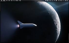 The New Bfr Renders Make Pretty Amazing Backgrounds For Macos Mojave S New Dark Mode Spacexlounge Here are only the best starship enterprise wallpapers. the new bfr renders make pretty amazing