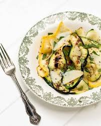 How to store zucchini ribnons fof a few hourx. Zucchini Ribbon Salad A Couple Cooks