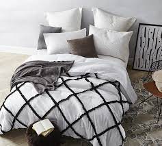 We approached our ruffle bedding with one thing in mind: One Of A Kind Handcrafted Series Queen Xl Comforter Gathered Ruffles Black On White Extended Queen Bedding
