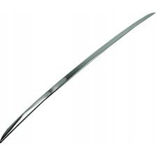 Ornament protectie portbagaj, PVC, Compatibil cu Opel Adam, Crom