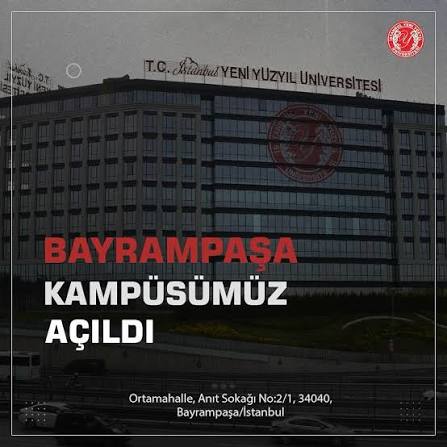 İstanbul Yeni Yüzyıl Üniversitesi Bayrampaşa Kampüsü açıldı! Alanında uzman  rehber öğretmenlerimiz ve akademik kadromuzla, seni de Tercih ve Tanıtım  Günlerimize bekliyoruz. #tercih2024 #tercihtanıtım #üniversite #YKS #keșfet