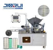 Máquina automática de fabricación de tubos en espiral para filtro de aire  sobre la jaula de la máquina de filtro